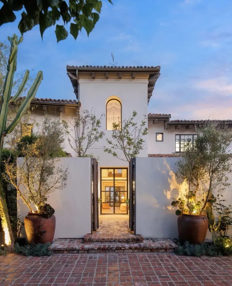 Brad Pitt Buys $12 Million Hollywood Hills Mansion From Rock Guitarist ...