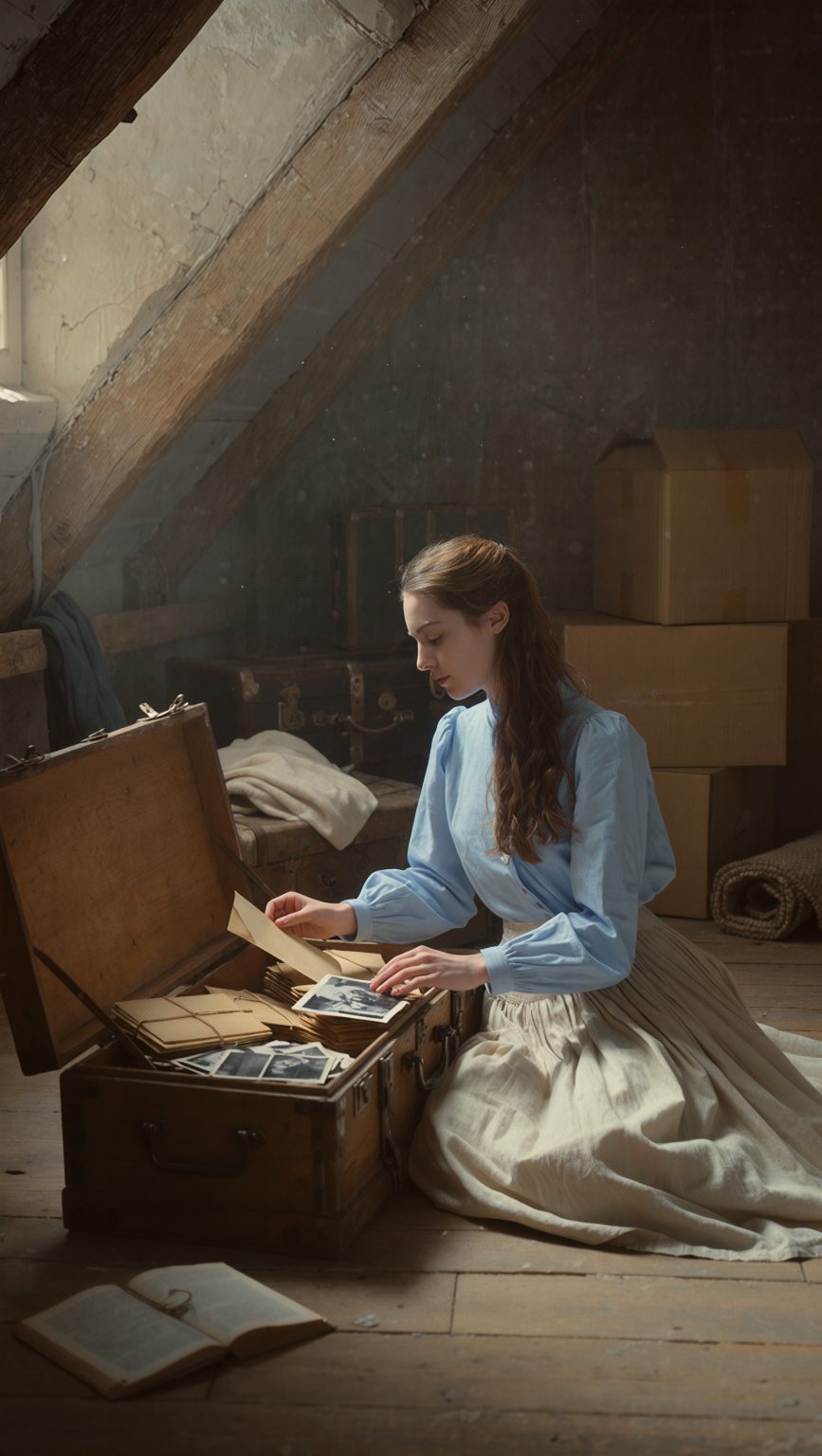 The Box in the Attic Her Father Forbade Her to Open What She Found